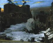 George Wesley Bellows Pennsylvania Station Excavation Germany oil painting artist